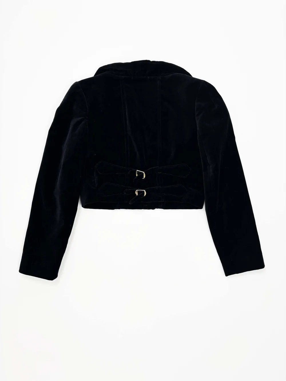 Vivienne Westwood F/W 1988 velvet corset jacket — JAMES VELORIA
